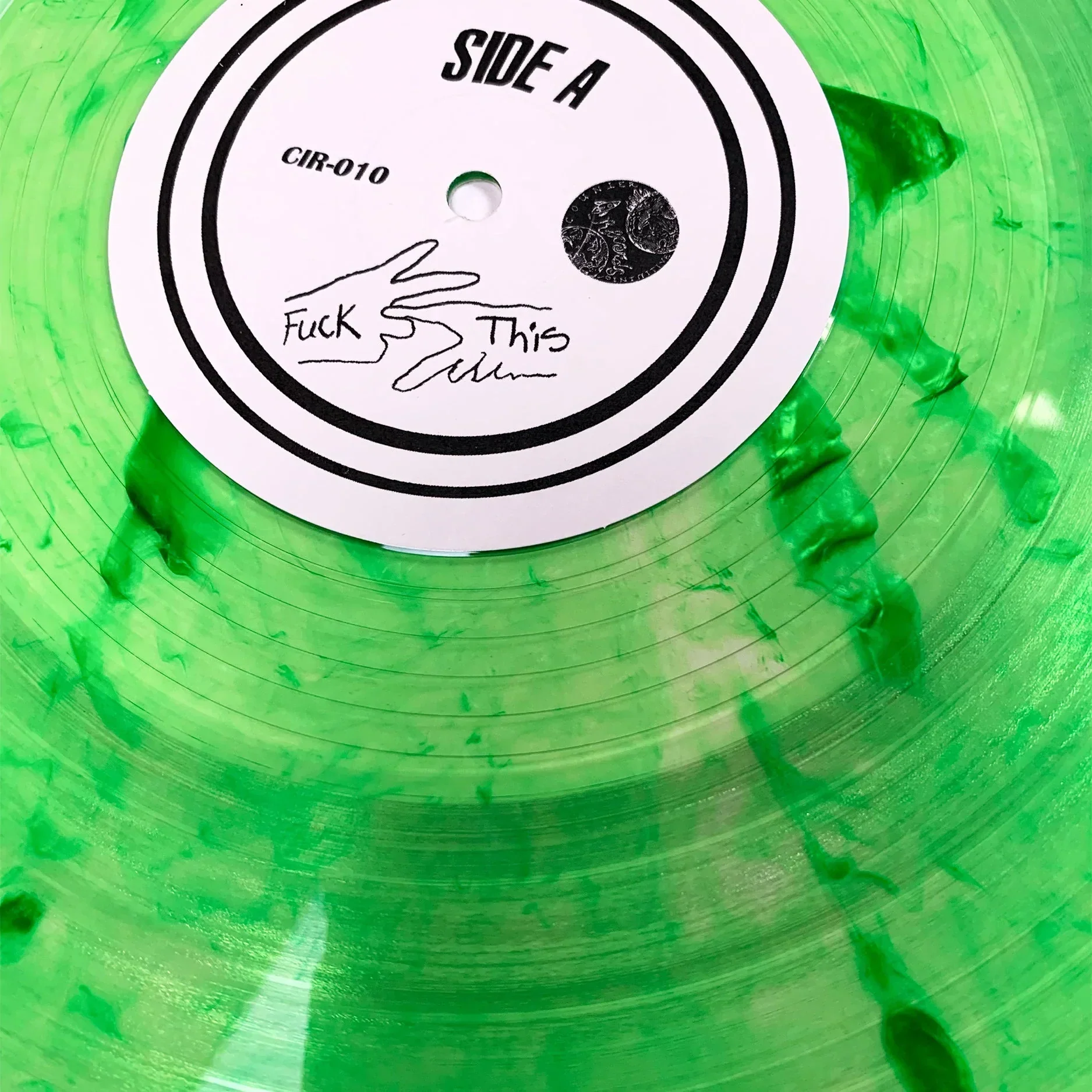 MOM JEANS ‘BEST BUDS’ LP - LTD. 500 - LIGHT/DARK GREEN SPLATTER - Image 3