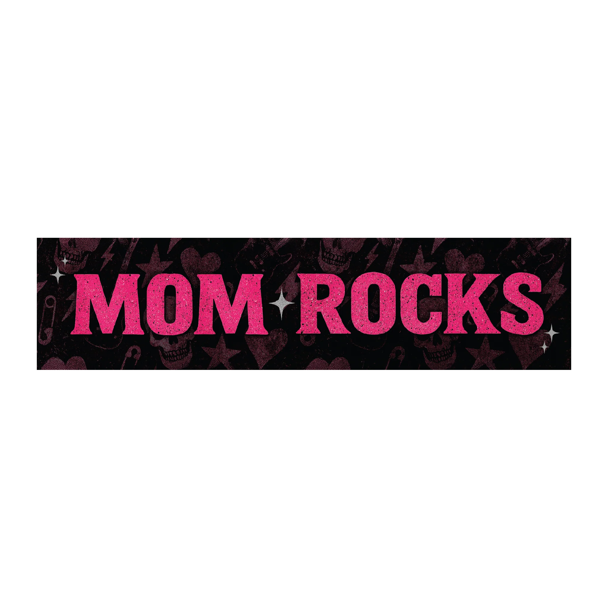 "MOM ROCKS" MAGNETIC GRILL