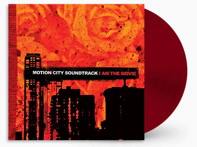 MOTION CITY SOUNDTRACK 'I AM THE MOVIE' LP - LTD. 300 - TRANSLUCENT RUBY RED - Image 2