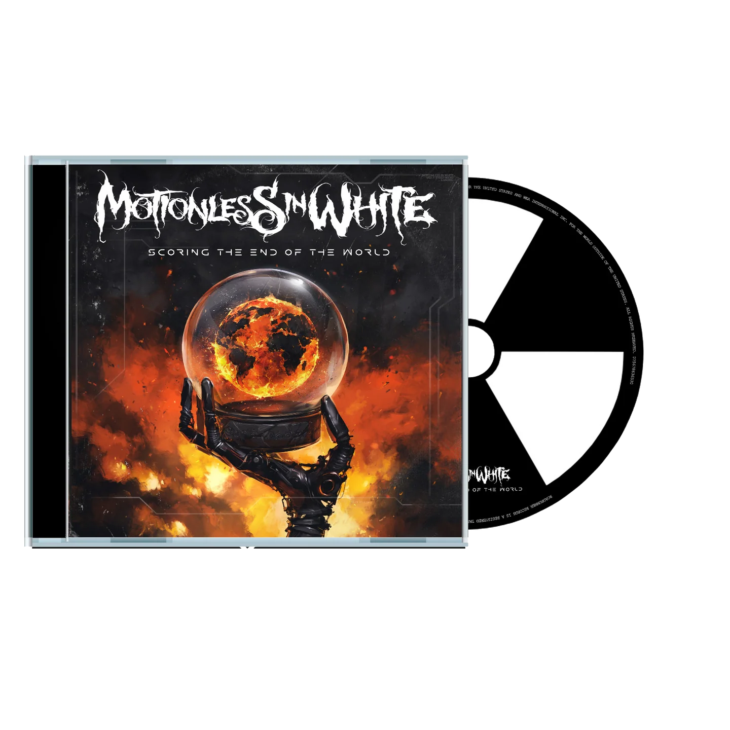 MOTIONLESS IN WHITE 'SCORING THE END OF THE WORLD' CD