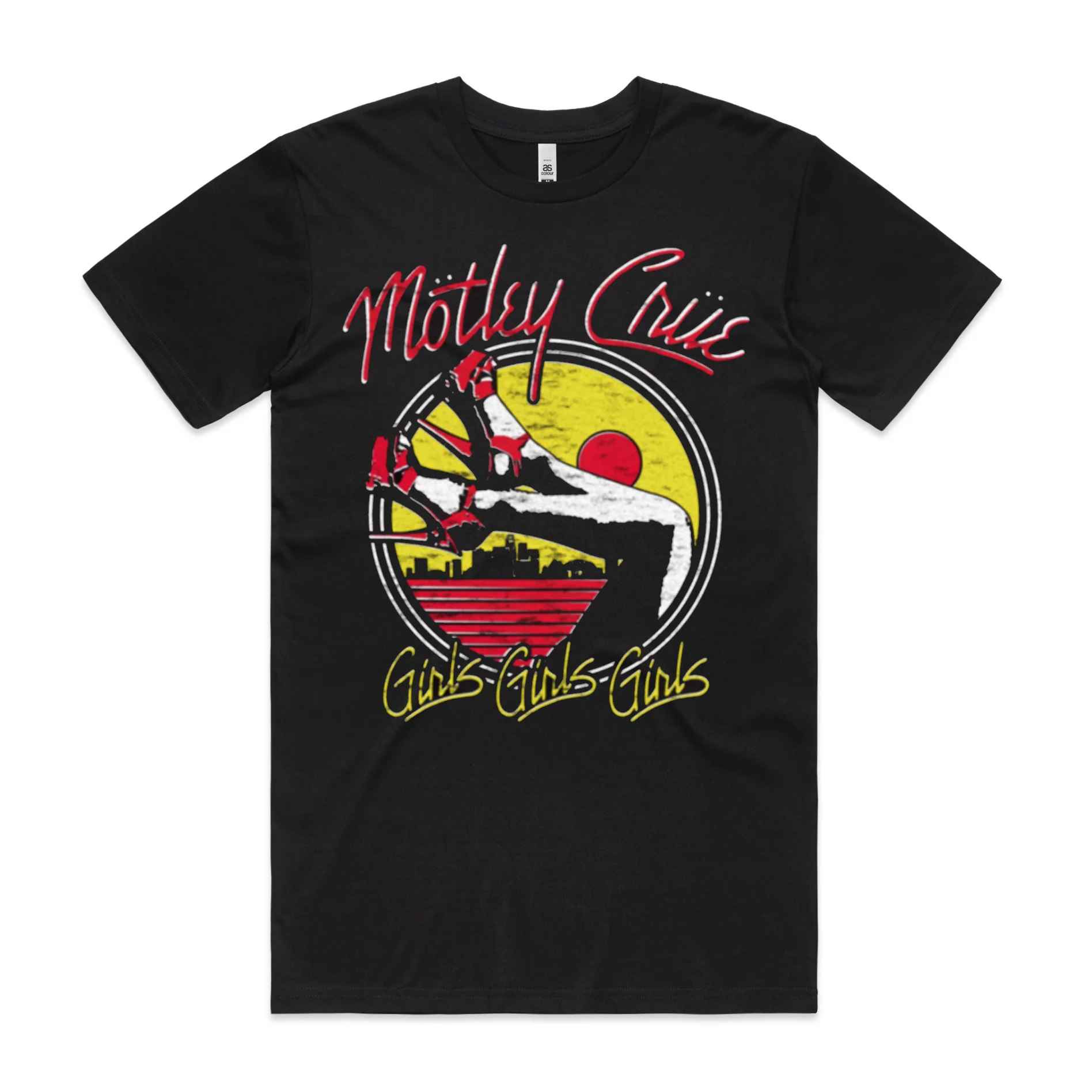 MOTLEY CRÜE 'GIRLS GIRLS GIRLS' T-SHIRT - Image 2