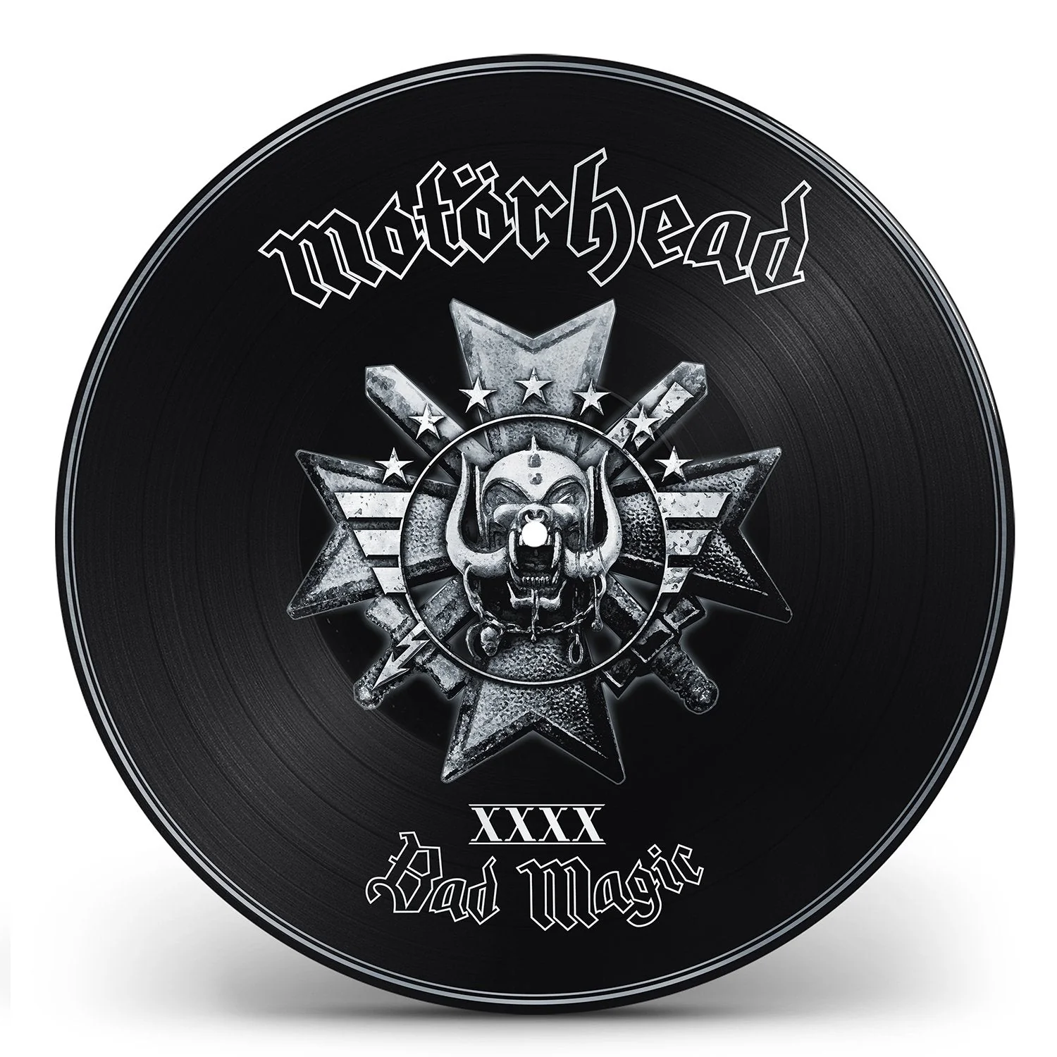 MOTÖRHEAD 'BAD MAGIC' LP - SILVER PICTURE DISK