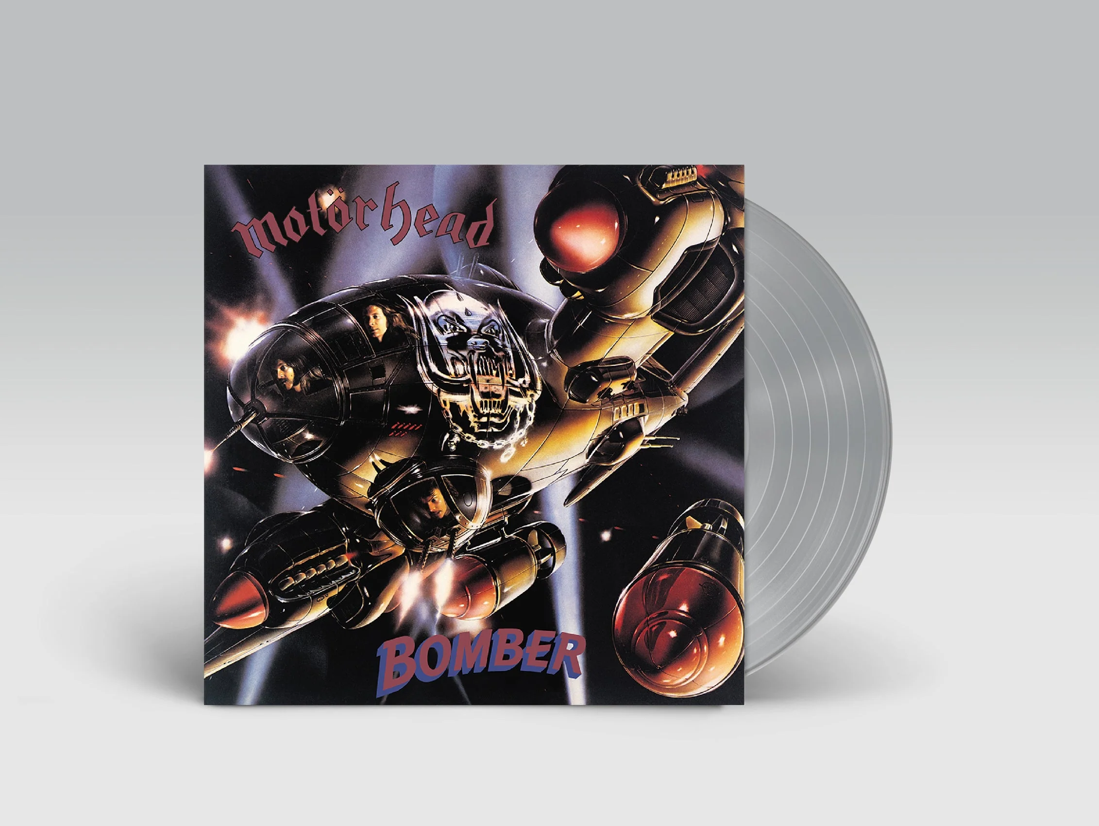MOTÖRHEAD ‘BOMBER’ LP BUNDLE + HAND-NUMBERED PHOTO PRINT - LTD. 500 - SILVER - Image 2