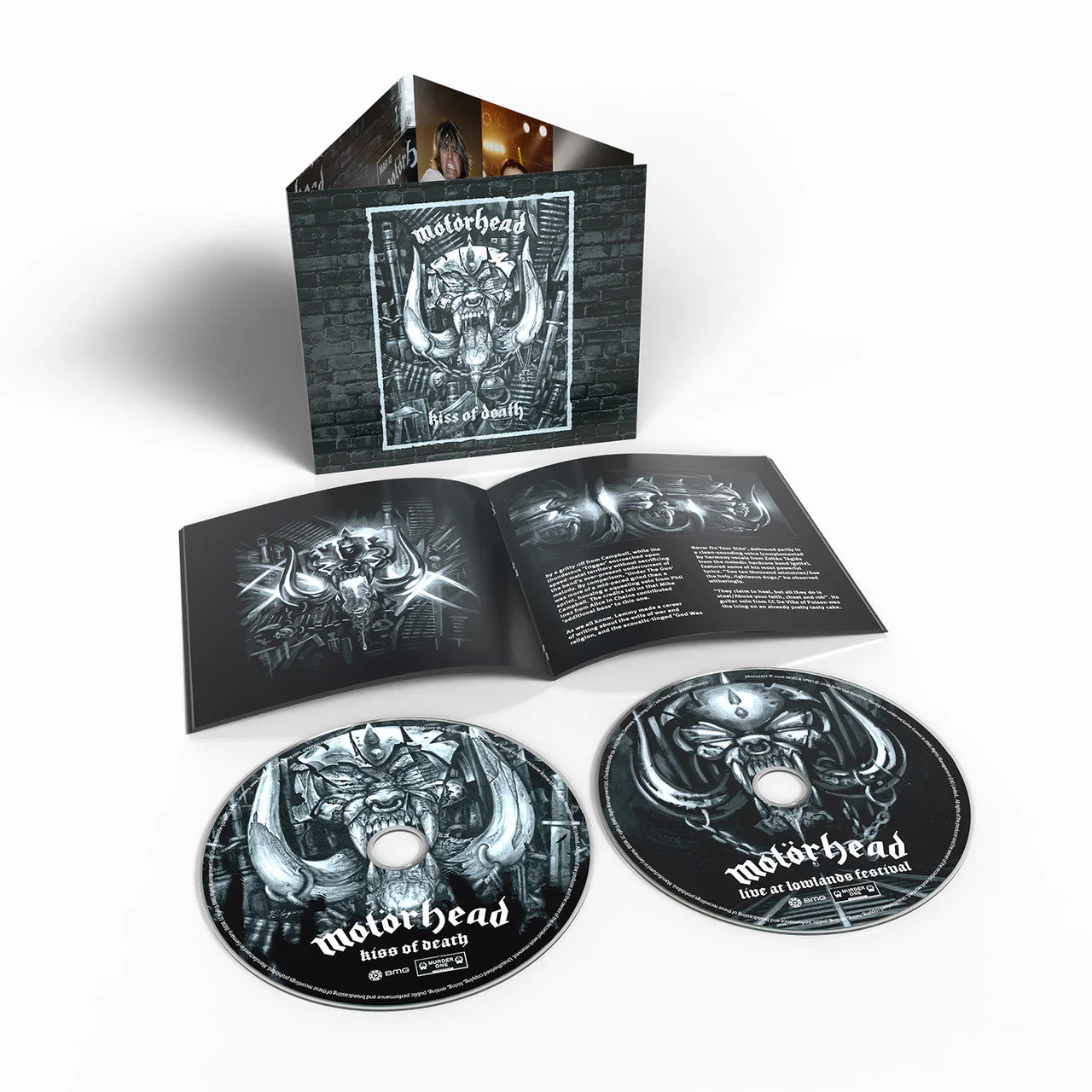 MOTORHEAD 'KISS OF DEATH' 2CD (20th Anniversary)