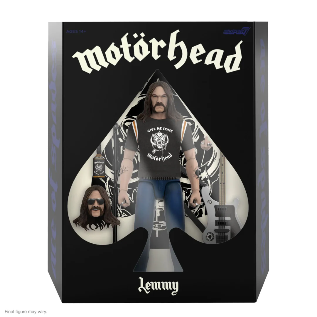 MOTORHEAD LEMMY (1981 TOUR) ULTIMATES WAVE 02 ACTION FIGURE - Image 2