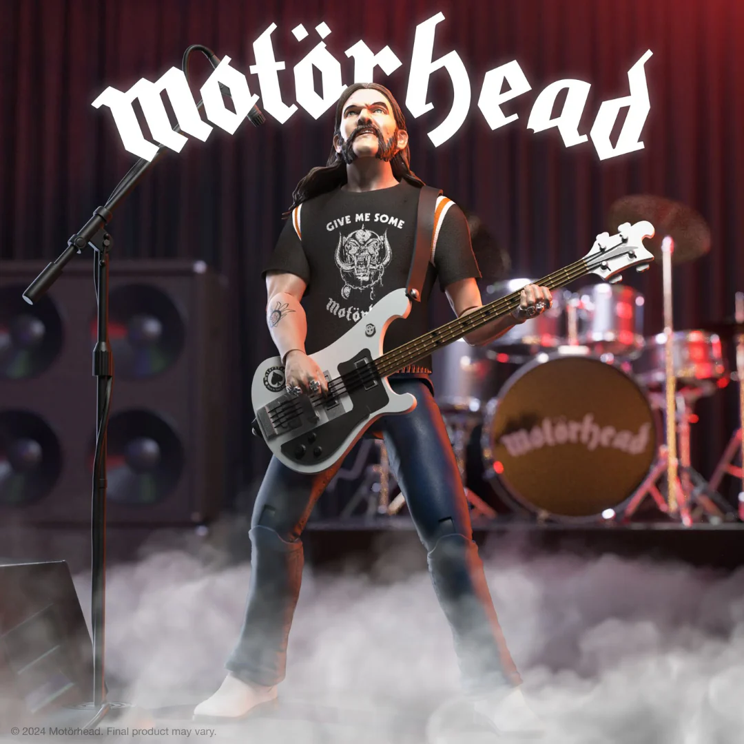 MOTORHEAD LEMMY (1981 TOUR) ULTIMATES WAVE 02 ACTION FIGURE - Image 3