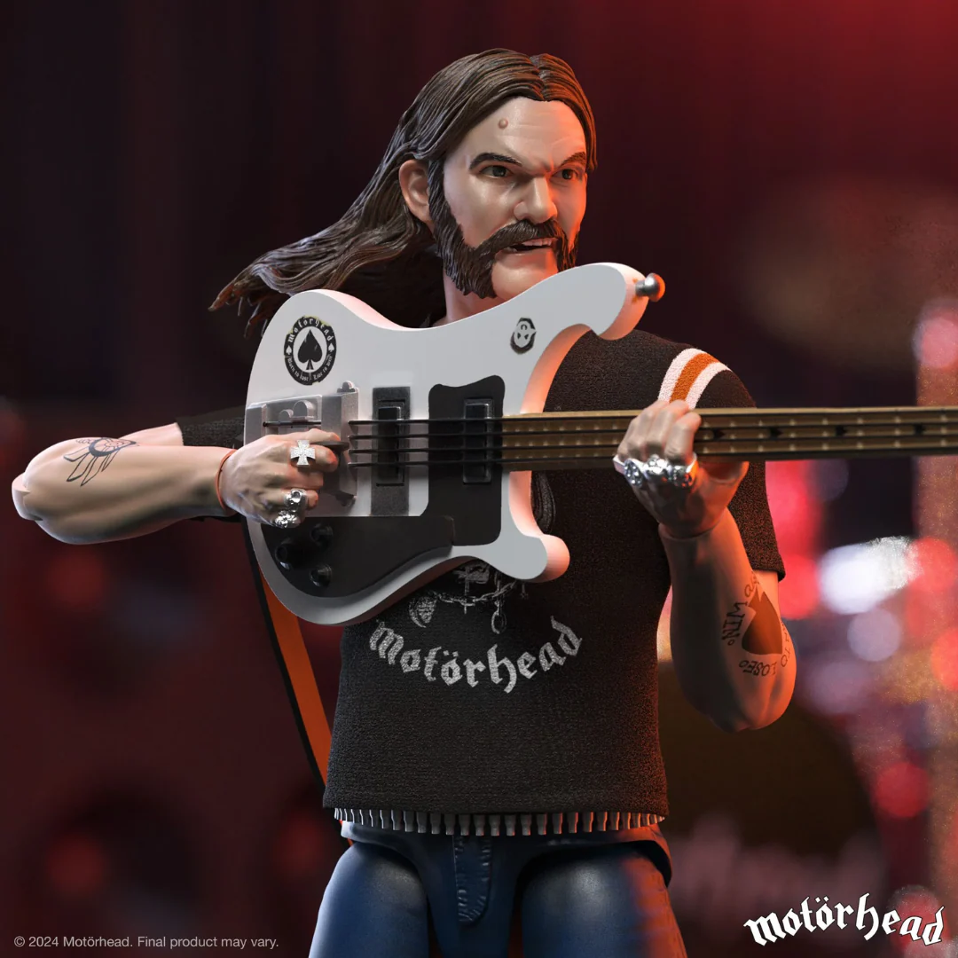 MOTORHEAD LEMMY (1981 TOUR) ULTIMATES WAVE 02 ACTION FIGURE - Image 4