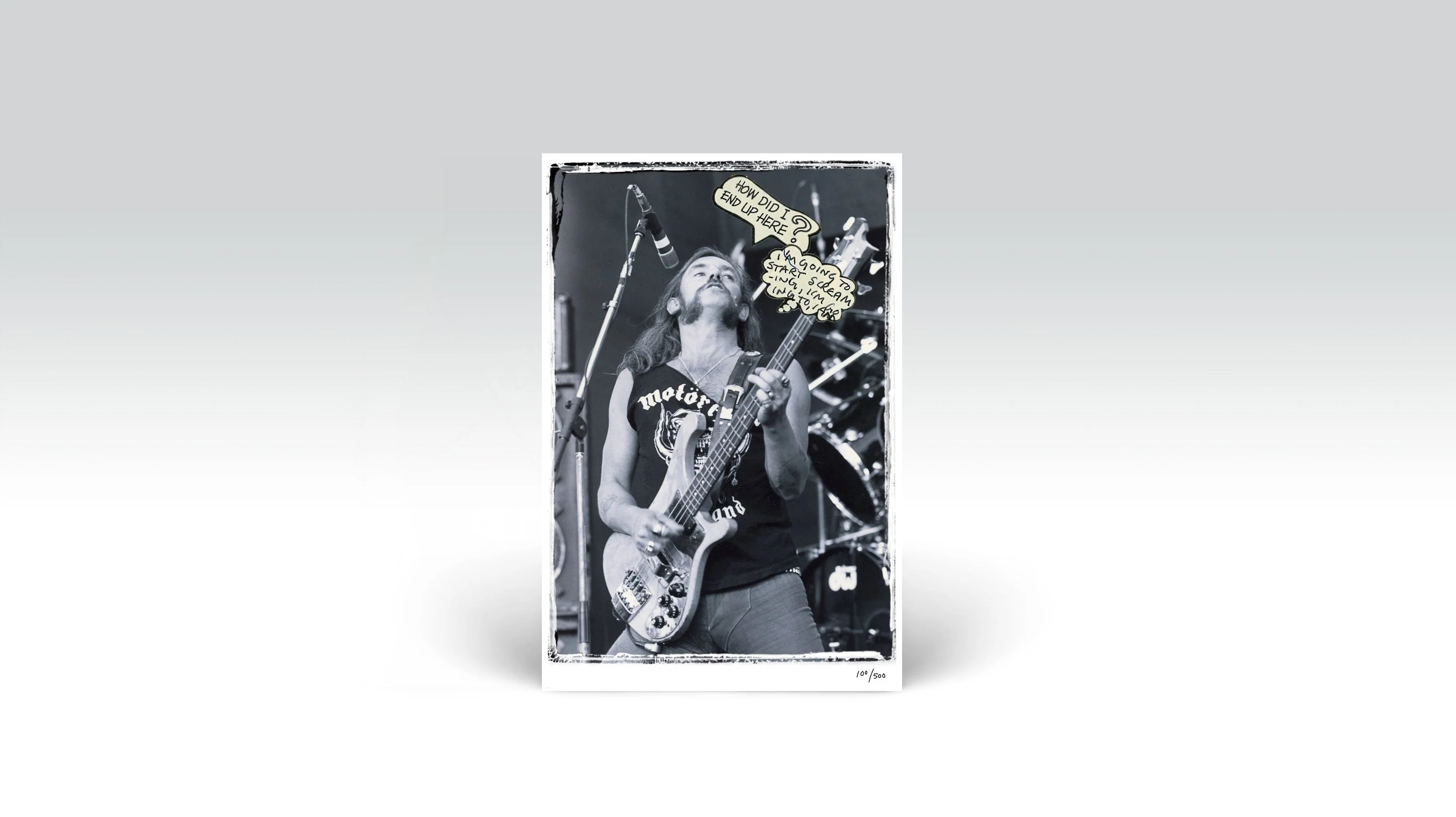MOTORHEAD ‘OVERNIGHT SENSATION’ LP - LTD. - GREEN SMOKE SPLATTER - Image 3