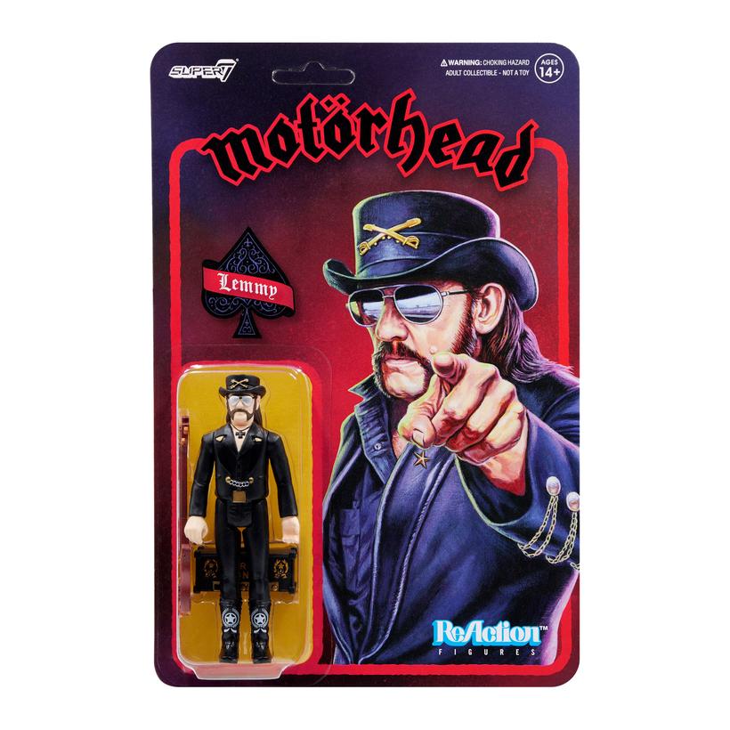 MOTORHEAD REACTION FIGURE 'LEMMY' MODERN COWBOY - Image 4