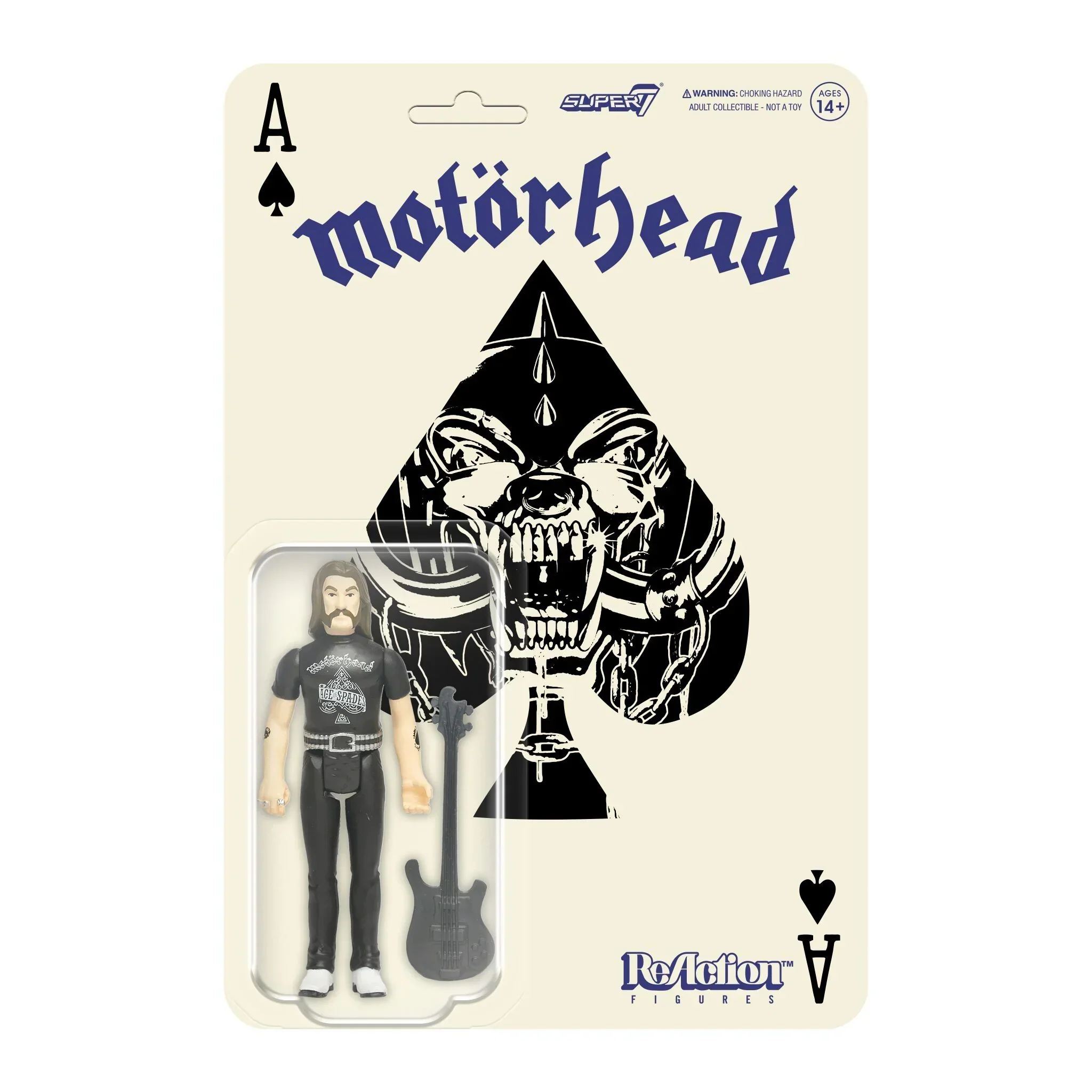 MOTÖRHEAD REACTION FIGURE - LEMMY (ACE OF SPADES)