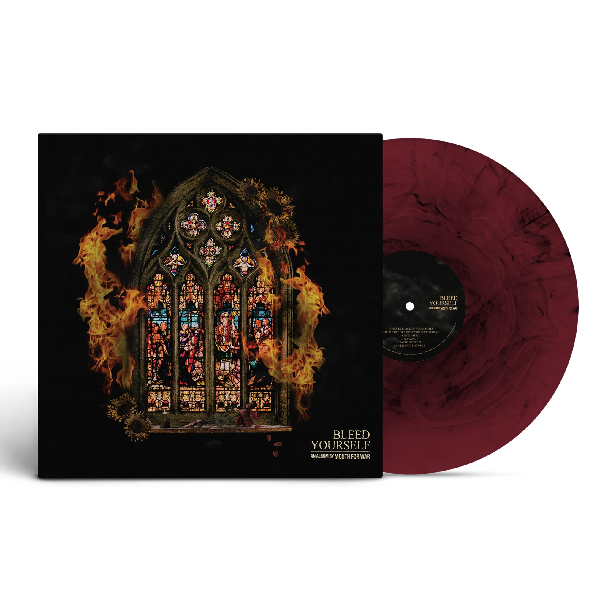 MOUTH OF WAR 'BLEED YOURSELF' LP (Marble Vinyl)
