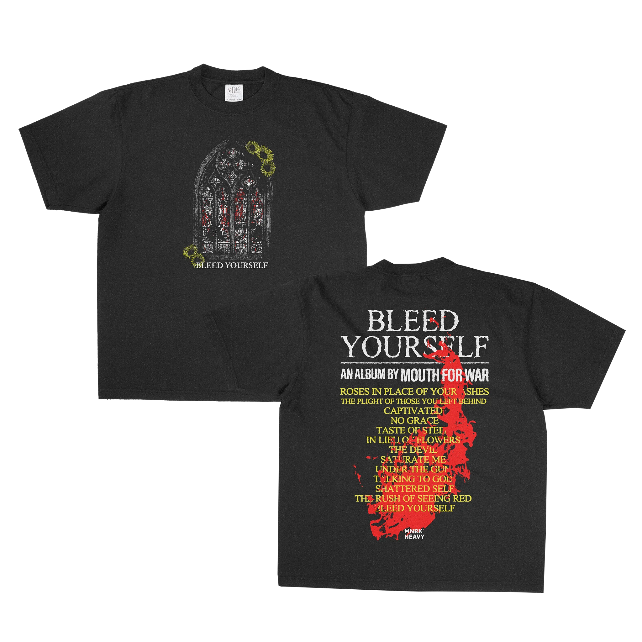 MOUTH FOR WAR "BLEED YOURSELF" T-SHIRT