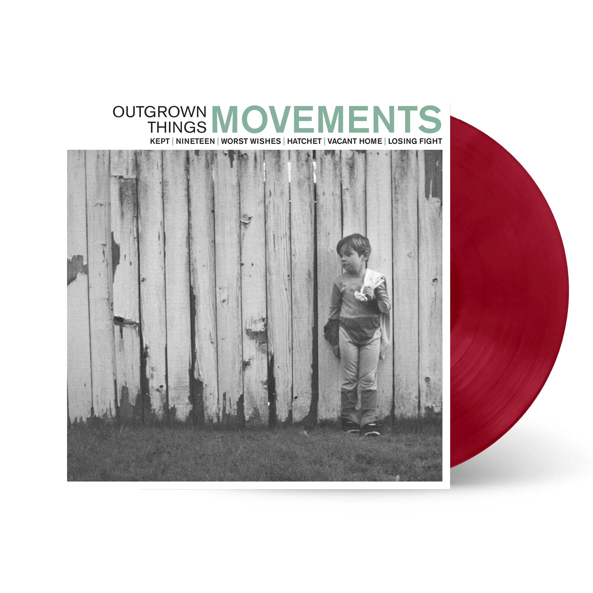 MOVEMENTS 'OUTGROWN THINGS' 10" EP (Limited Edition — Only 300 Made, Oxblood Vinyl)