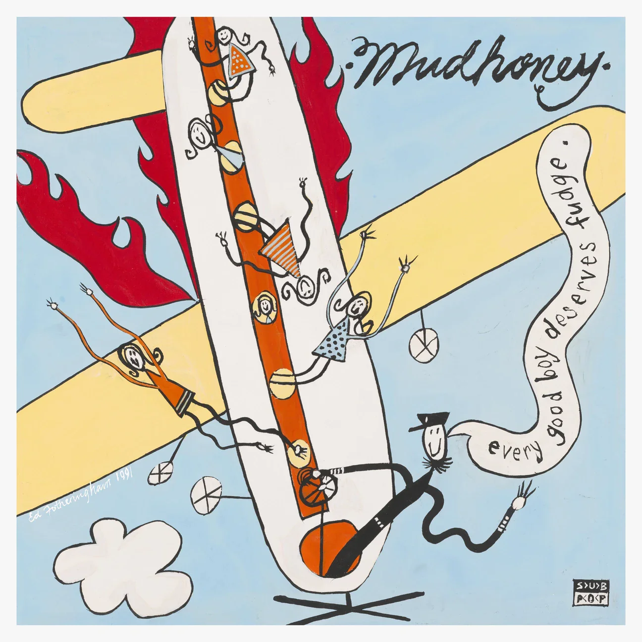 MUDHONEY 'EVERY GOOD BOY DESERVES FUDGE' 30TH ANNIVERSARY DELUXE 2LP - COLORED - Image 2