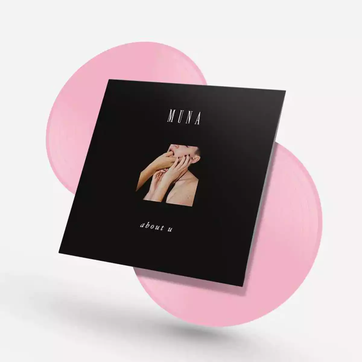 MUNA 'ABOUT U' 2LP - OPAQUE PINK