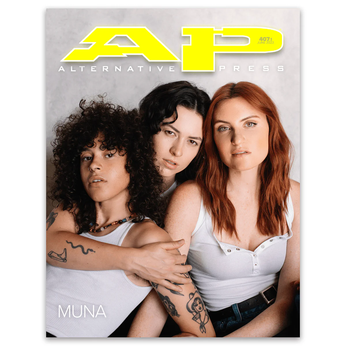ALTERNATIVE PRESS JUNE 2022 ISSUE 1 FEATURING MUNA