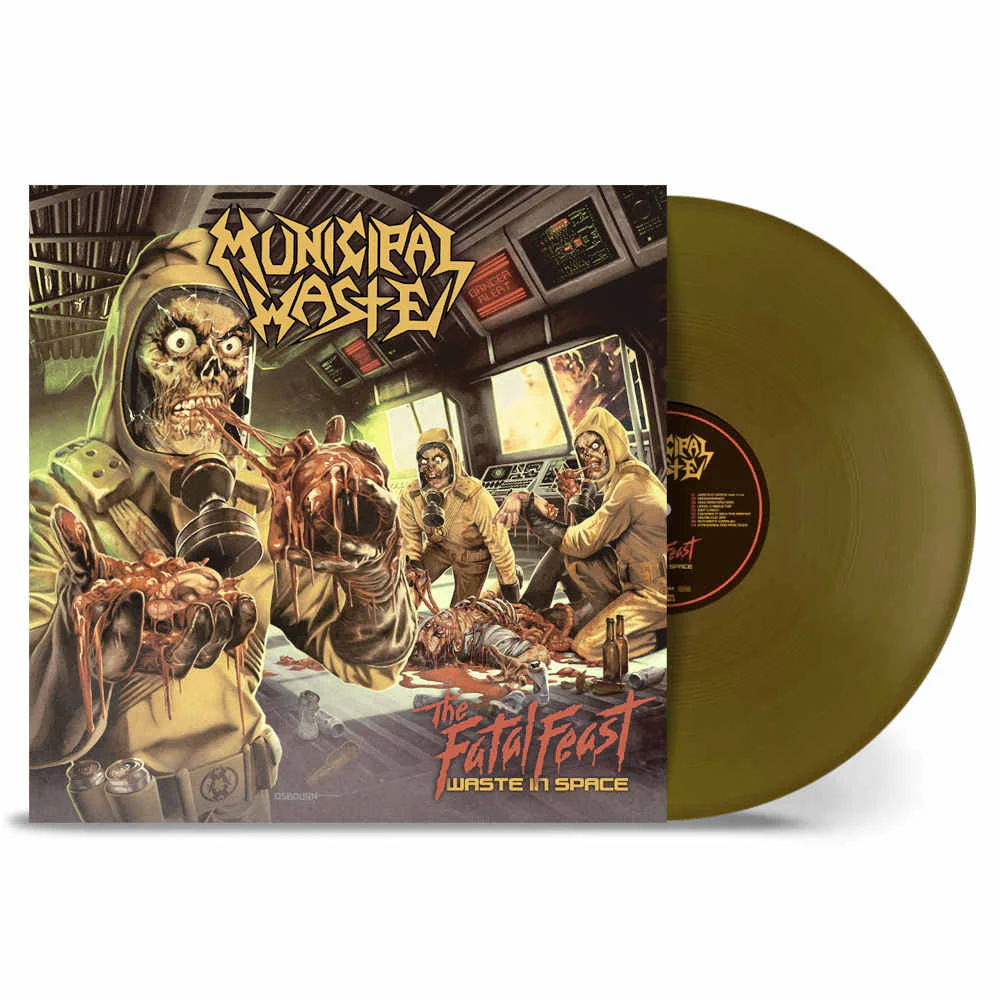 MUNICIPAL WASTE 'THE FATAL FEAST' LP - GOLD