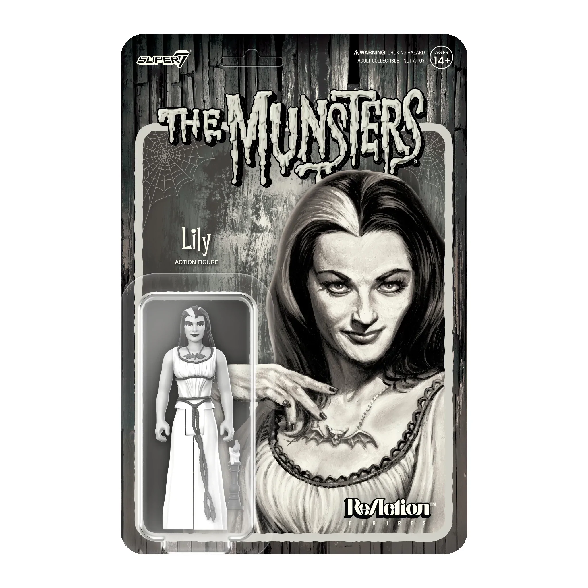 THE MUNSTERS REACTION WAVE 2 - LILY - GRAYSCALE - Image 2