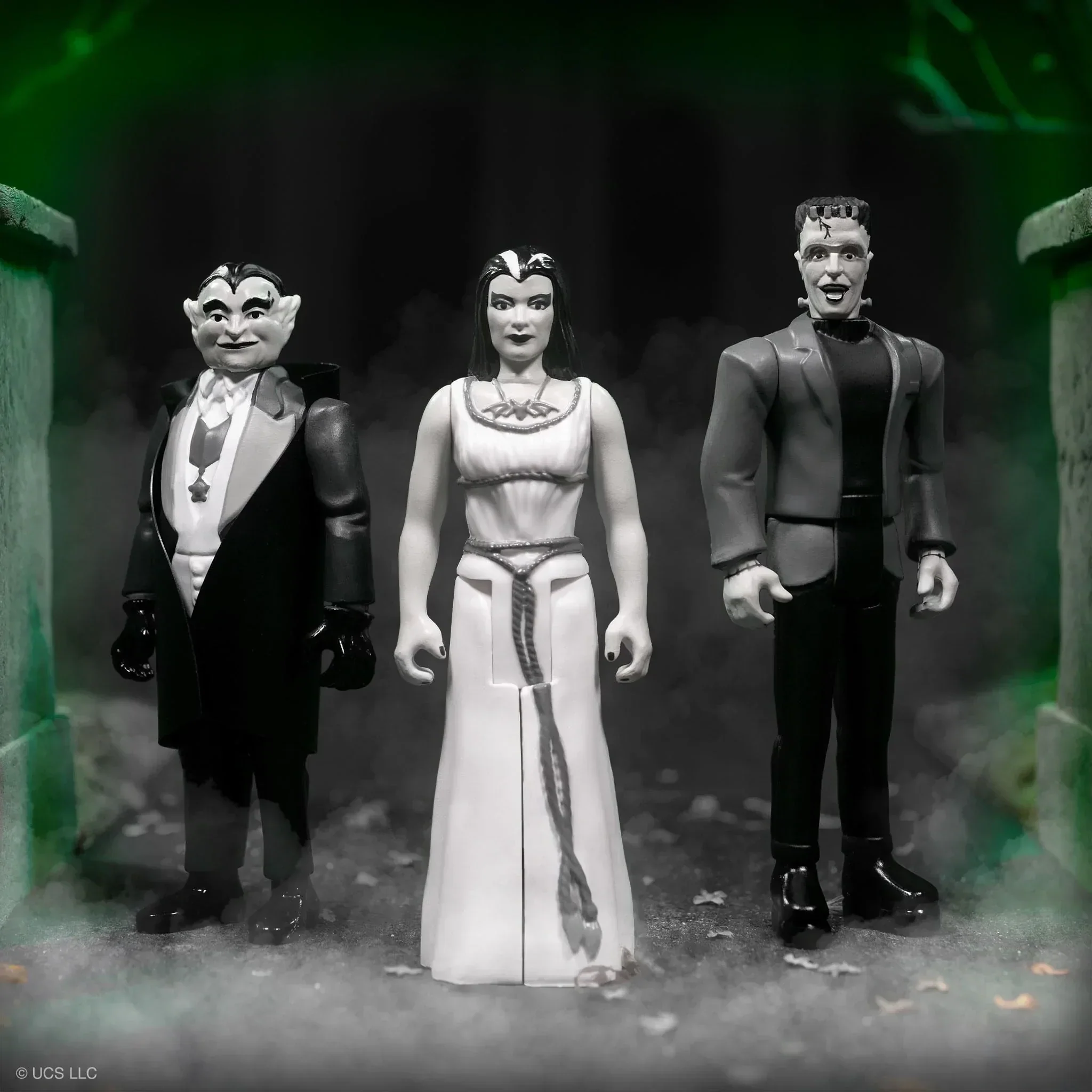 THE MUNSTERS REACTION ACTION FIGURES WAVE 2 SET - Image 2