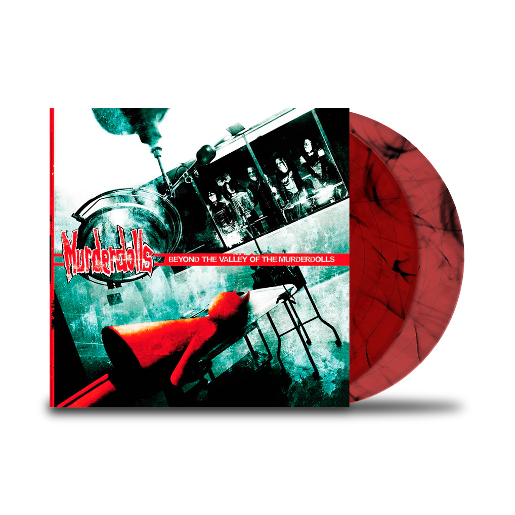 MURDERDOLLS ‘BEYOND THE VALLEY OF THE MURDERDOLLS’ 2LP - LTD. 300 - TRANSPARENT RED/BLACK SMOKE