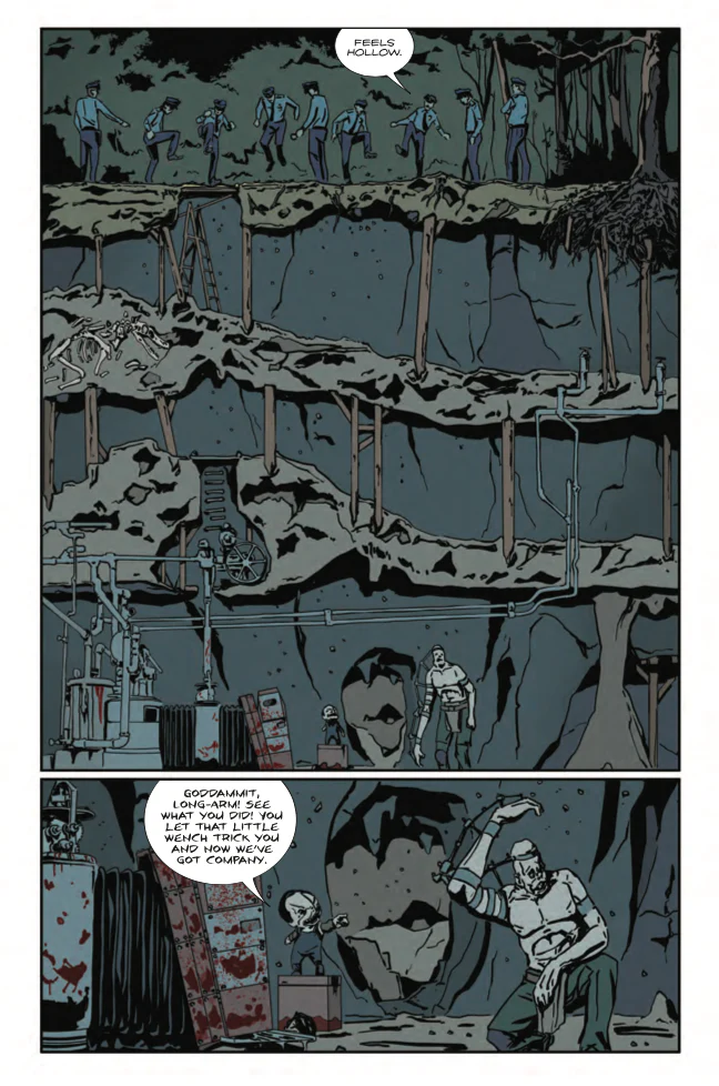 MY BROTHER’S BLOOD MACHINE by CLAUDIO SANCHEZ - COMIC BOOK ISSUE 4 OF 6 (EXCLUSIVE COVER) - Image 3