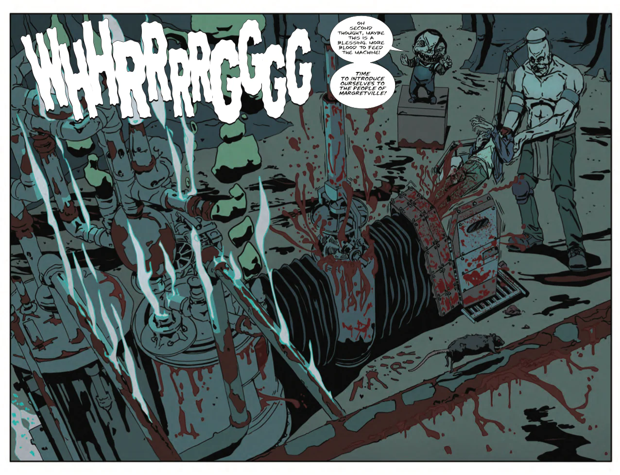 MY BROTHER’S BLOOD MACHINE by CLAUDIO SANCHEZ - COMIC BOOK ISSUE 4 OF 6 (EXCLUSIVE COVER) - Image 5
