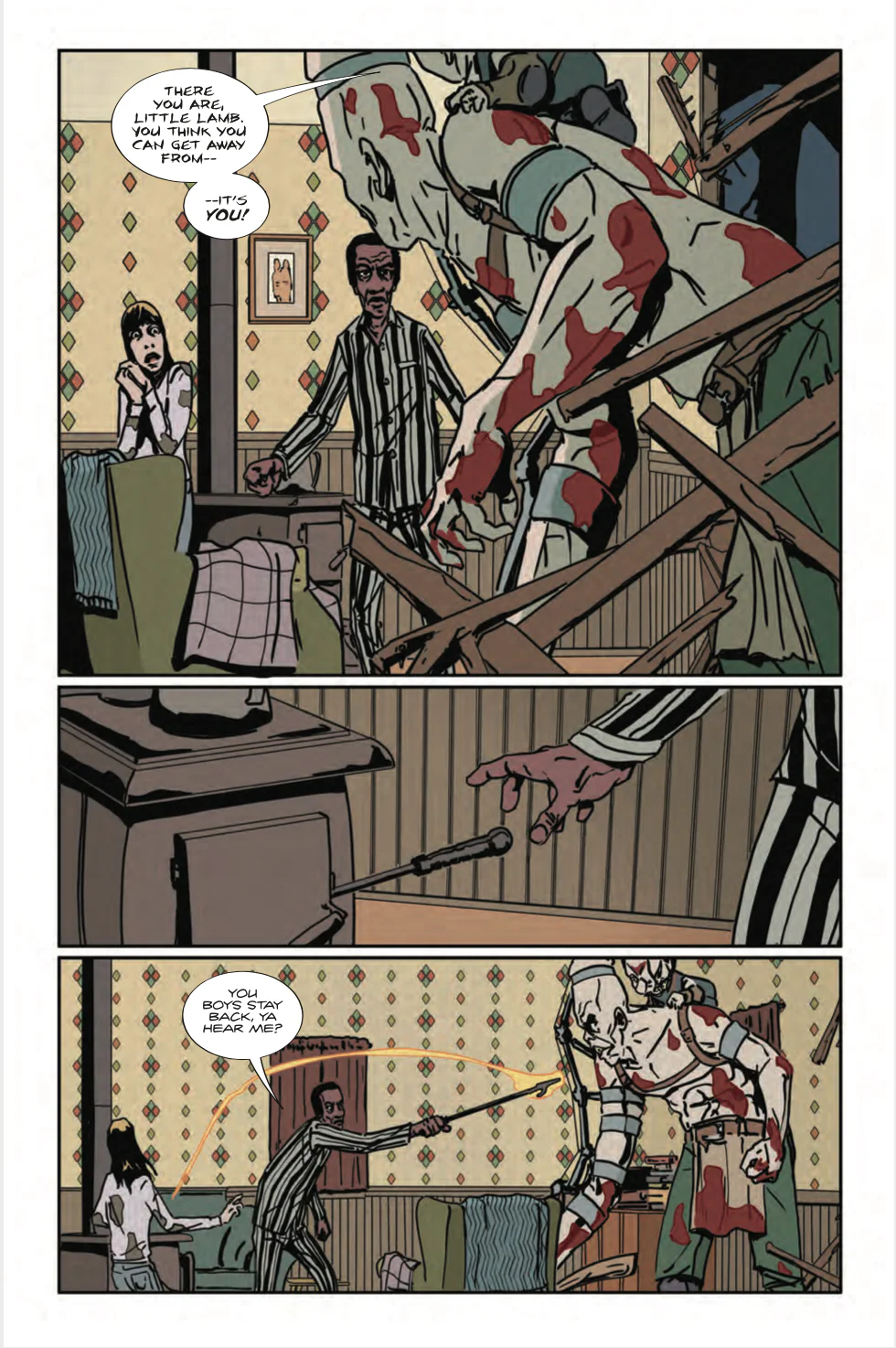 MY BROTHER’S BLOOD MACHINE by CLAUDIO SANCHEZ -  COMIC BOOK ISSUE 6 OF 6 (EXCLUSIVE COVER) - Image 2
