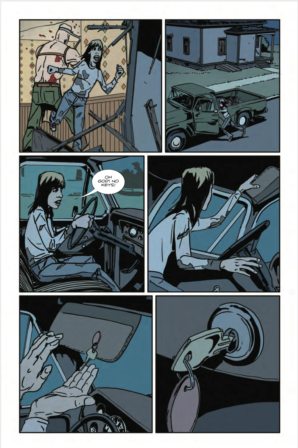 MY BROTHER’S BLOOD MACHINE by CLAUDIO SANCHEZ -  COMIC BOOK ISSUE 6 OF 6 (EXCLUSIVE COVER) - Image 3