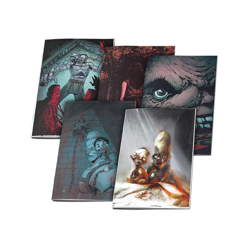 MY BROTHER’S BLOOD MACHINE by CLAUDIO SANCHEZ - COMIC BOOK ISSUES #1 thru #5 (EXCLUSIVE COVERS)