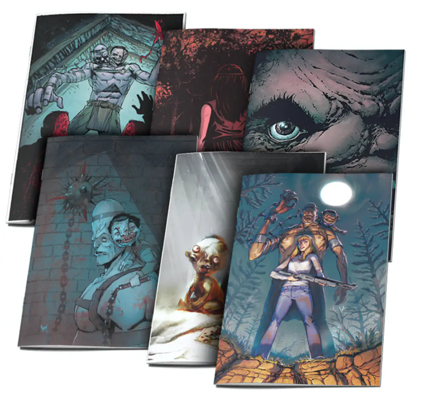 MY BROTHER’S BLOOD MACHINE by CLAUDIO SANCHEZ - COMIC BOOK ISSUES #1 thru #6 (EXCLUSIVE COVERS) - Image 2