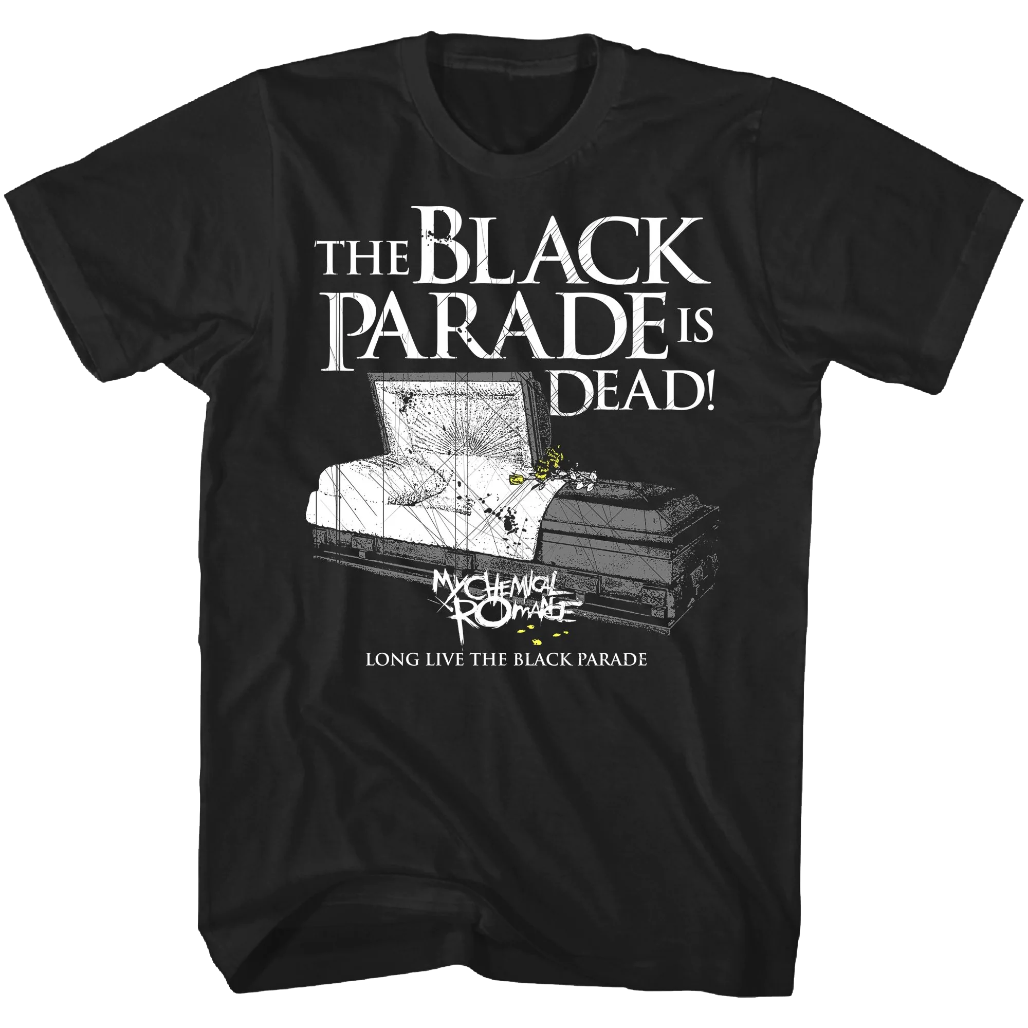 MY CHEMICAL ROMANCE COFFIN T-SHIRTS