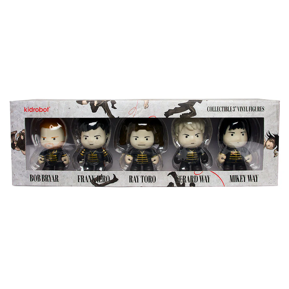 MY CHEMICAL ROMANCE - WELCOME TO THE BLACK PARADE - KIDROBOT LIMITED EDITION 3" MINI FIGURE SET - Image 5