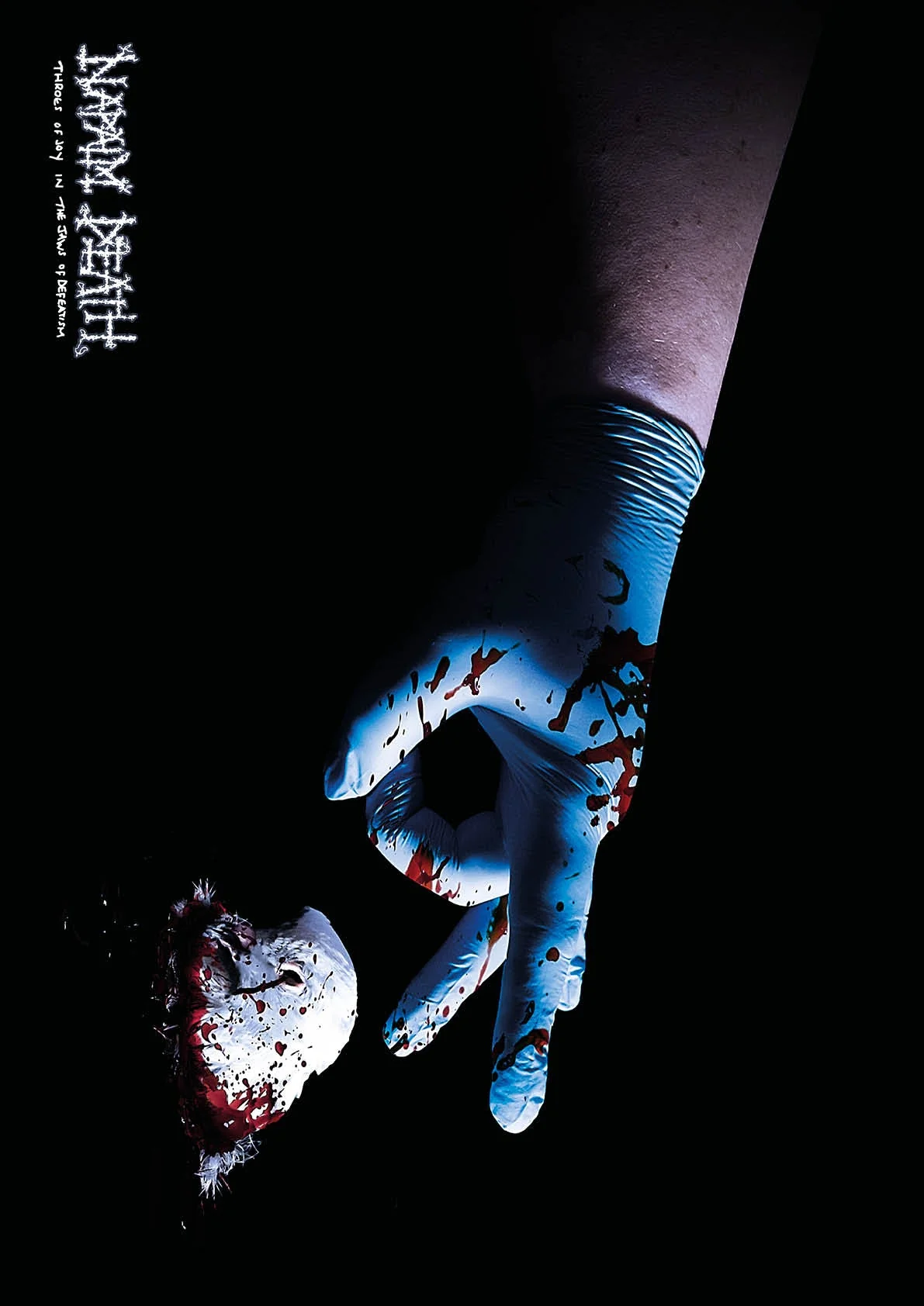 NAPALM DEATH ‘THROES OF JOY IN THE JAWS OF DEFEATISM’ LP - EXCLUSIVE - LTD. 250 - MUCUS/ENVY/SWIRL - Image 4