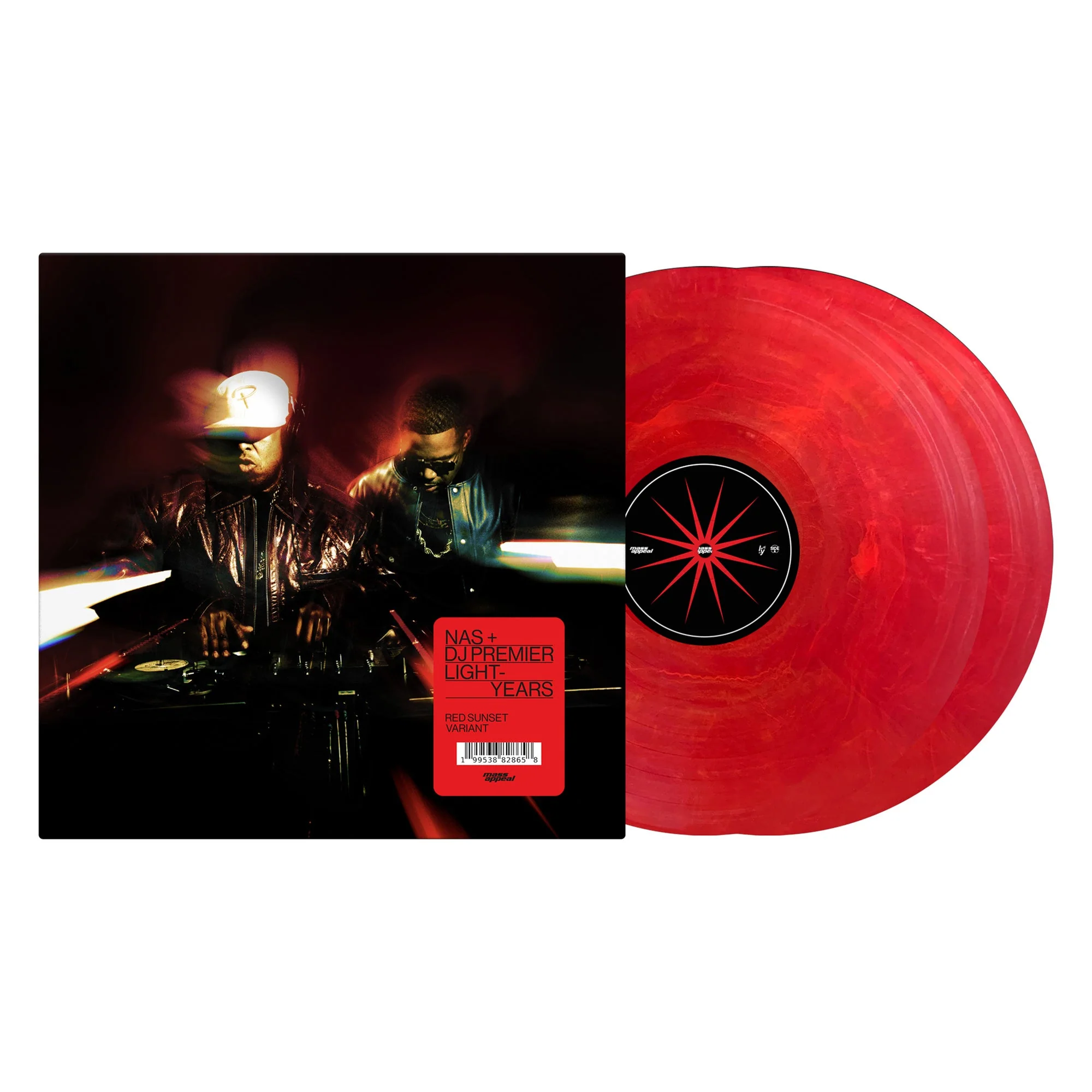 NAS 'LIGHT-YEARS' 2LP (Red Sunset Vinyl)