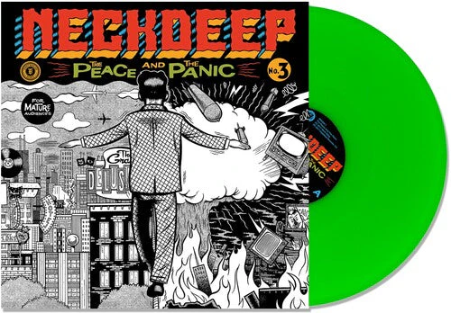 NECK DEEP 'PEACE & THE PANIC' LP - GREEN