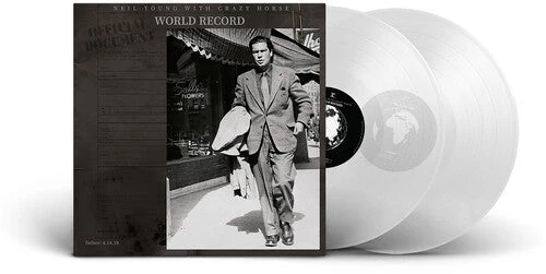 NEIL YOUNG & CRAZY HORSE 'WOLRD RECORD' 2LP - CLEAR