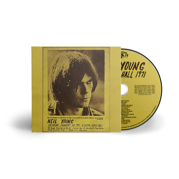 NEIL YOUNG 'ROYCE HALL 1971' CD