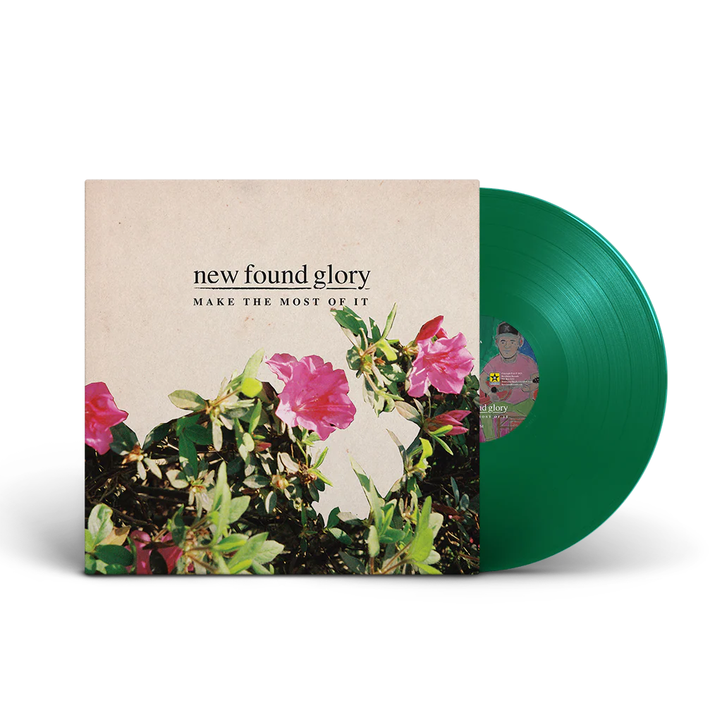 NEW FOUND GLORY ‘MAKE THE MOST OF IT’ LP - EXCLUSIVE - LTD. 300 - GREEN