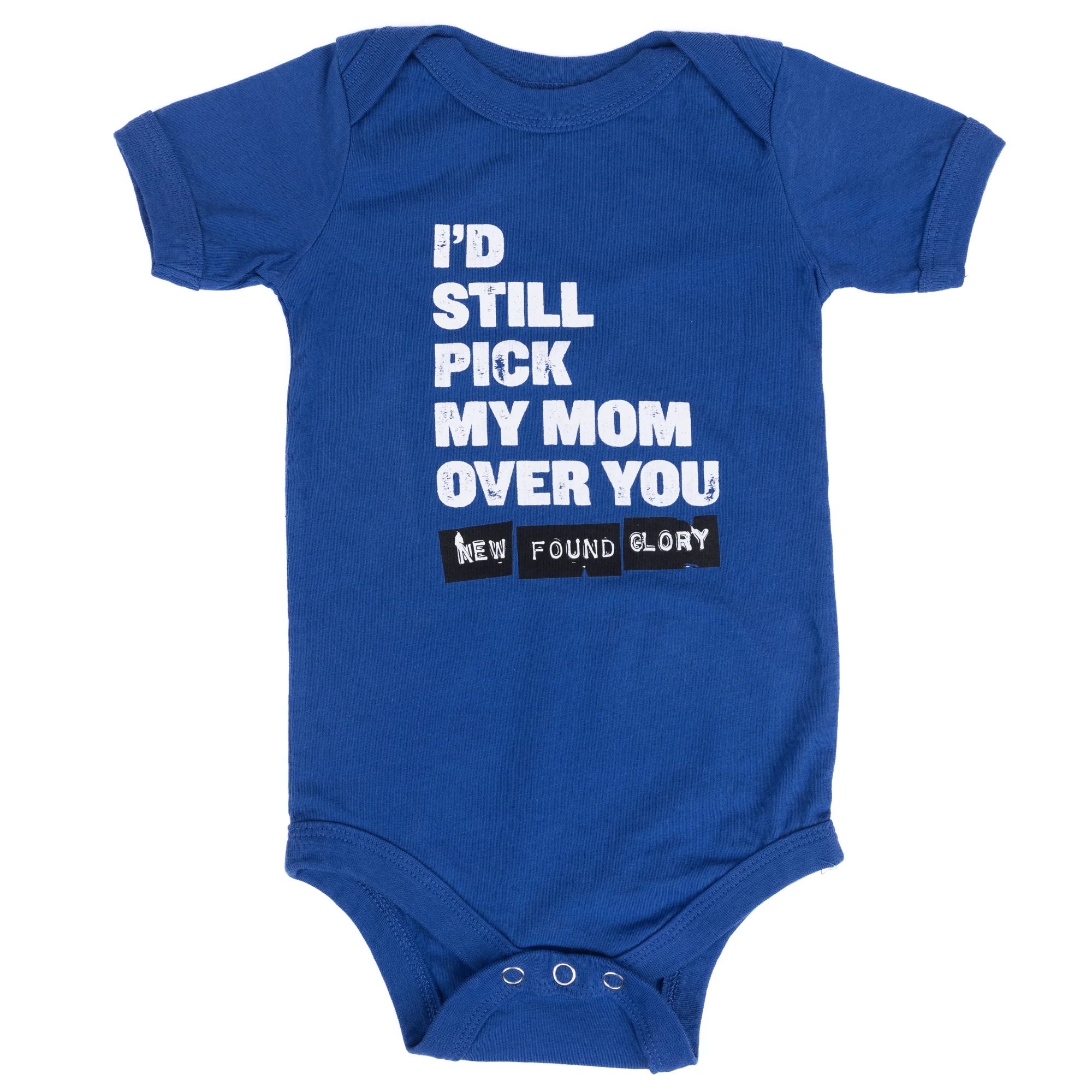 NEW FOUND GLORY "MY MOM OVER YOU" ONESIE