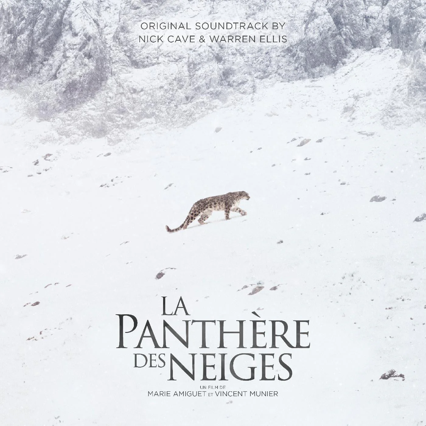NICK CAVE & WARREN ELLIS 'LA PANTHERE DES NEIGES SOUNDTRACK' LP - WHITE