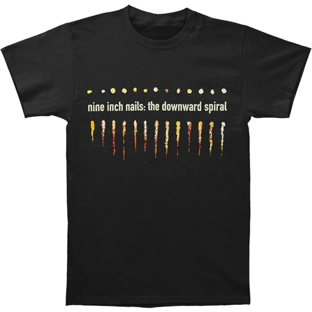 NINE INCH NAILS 'DOWNWARD SPIRAL' T-SHIRT