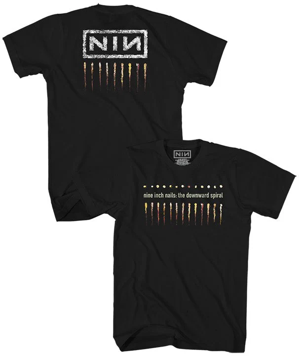 NINE INCH NAILS 'DOWNWARD SPIRAL' T-SHIRT - Image 4