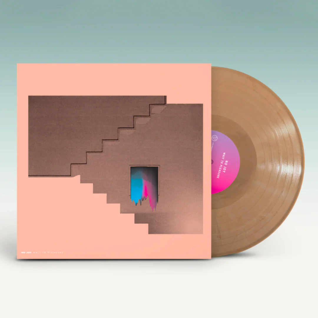 NO JOY 'WAIT TO PLEASURE' 10TH ANNIVERSARY LP - TRANSLUCENT TAN