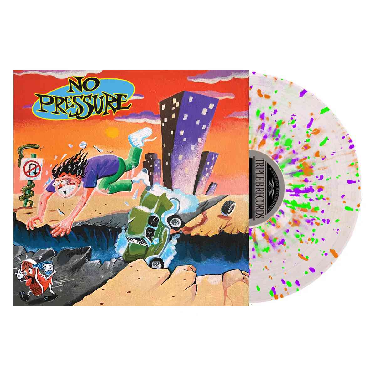 NO PRESSURE (THE STORY SO FAR) S/T LP - EXCLUSIVE - LTD. 200 - CLEAR/COLOR/SPLATTER - Image 2