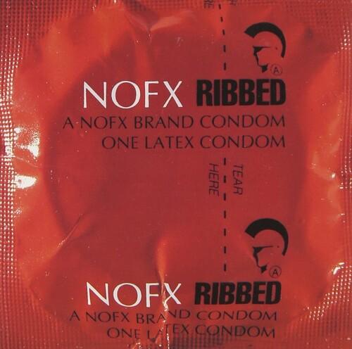NOFX 'RIBBED' 30TH ANNIVERSARY REISSUE LP - RED/BLACK/SPLATTER - Image 2