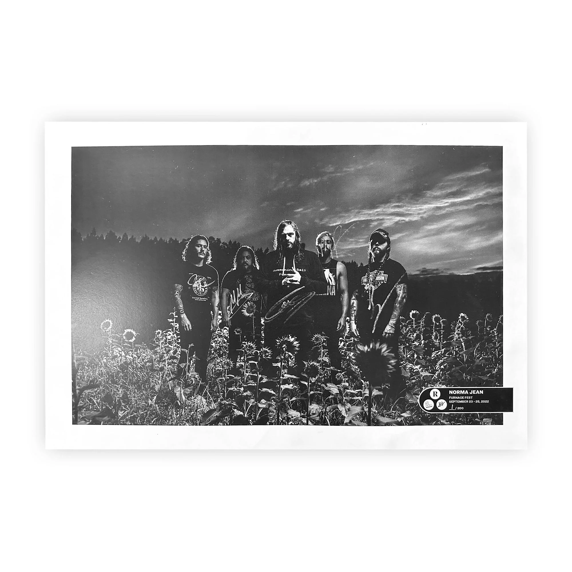 NORMA JEAN x FURNACE FEST 2022 NUMBERED PRINTS - EXCLUSIVE - LTD.