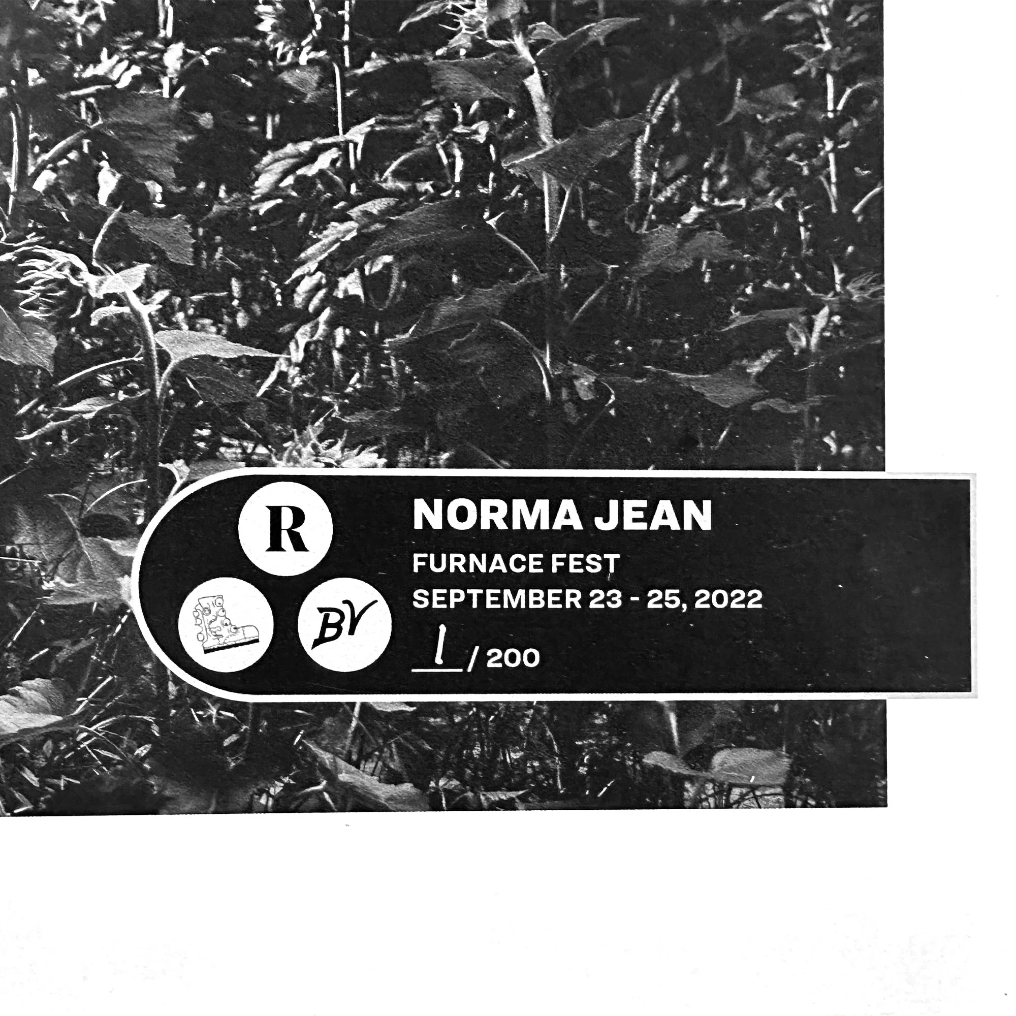 NORMA JEAN x FURNACE FEST 2022 NUMBERED PRINTS - EXCLUSIVE - LTD. - Image 2