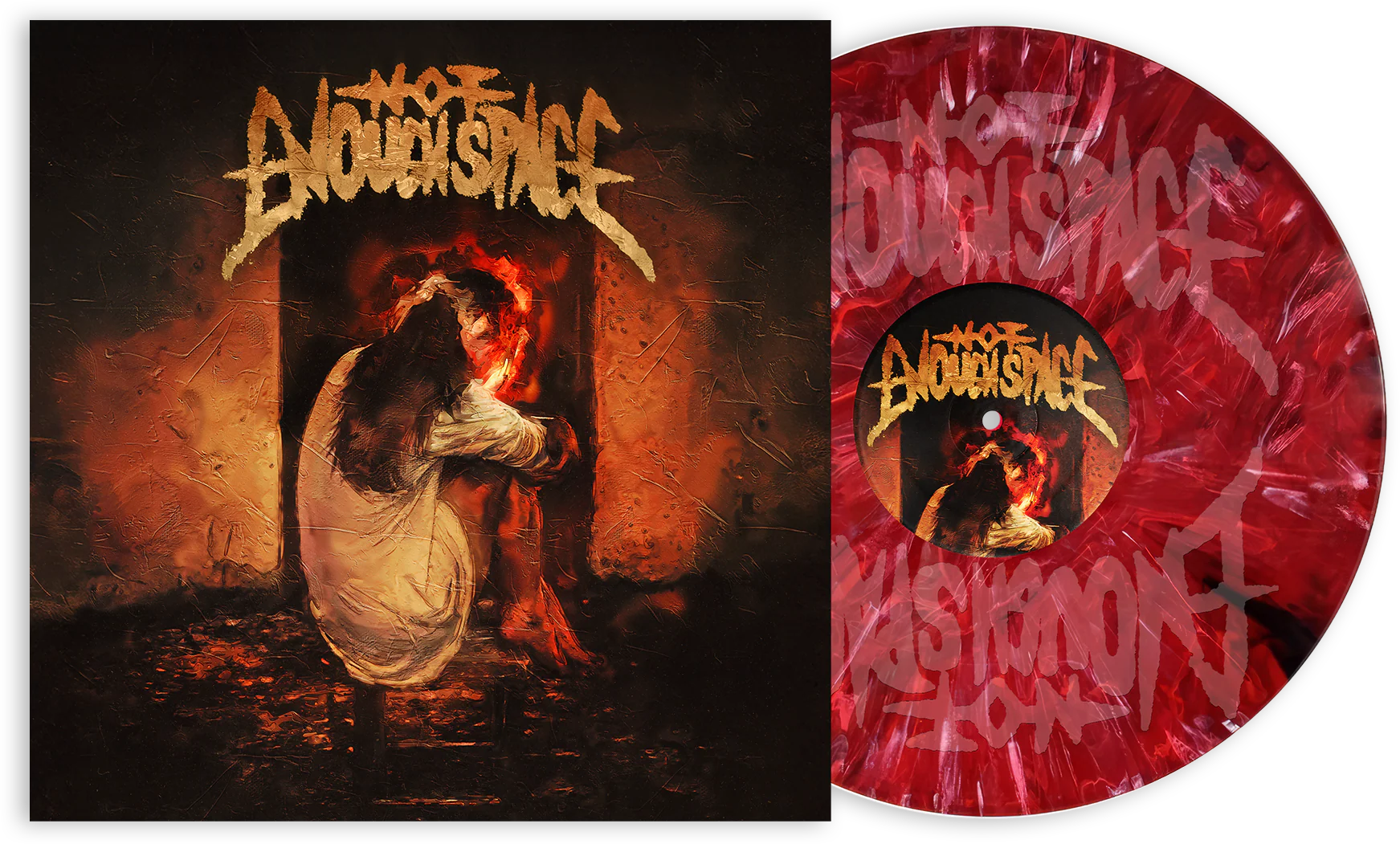 NOT ENOUGH SPACE ‘REVOLVER EXCLUSIVE’ LP - EXCLUSIVE - LTD. 250 - VARIOUS COLORS - Image 3