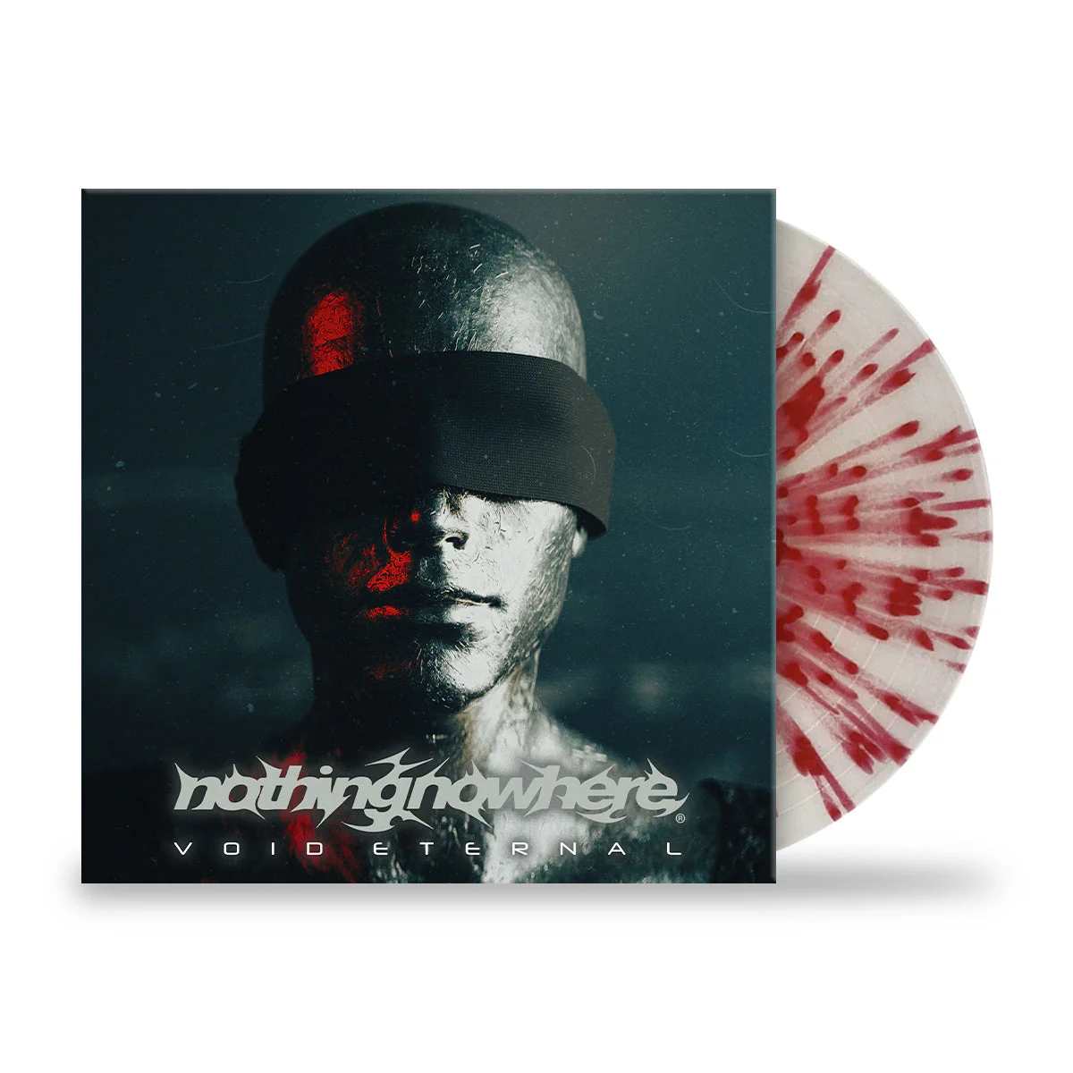 NOTHING,NOWHERE. ‘VOID ETERNAL’ LP - EXCLUSIVE - LTD. 350 - GREY/RED/SPLATTER