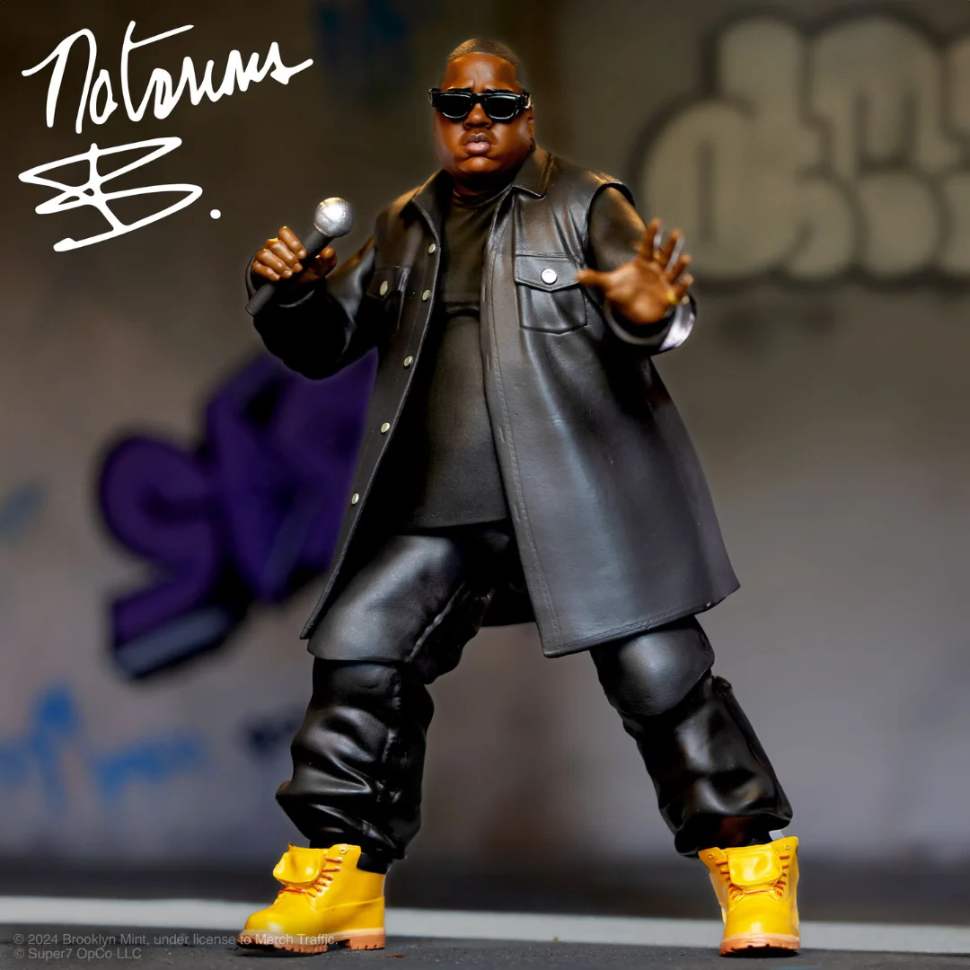 NOTORIOUS B.I.G. DELUXE BIGGIE REACTION FIGURE - Image 3